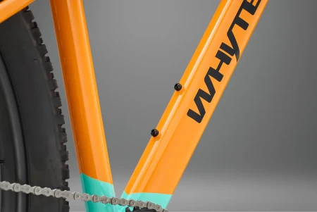 Rower WHYTE Secta S Gloss coral orange with turquoise