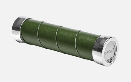 Przejdź do produktu Chwyty BROOKS SLENDER LEATHER GRIPS RACING GREEN LIMITED EDITION, Rozmiar 130/130 (NEW)
