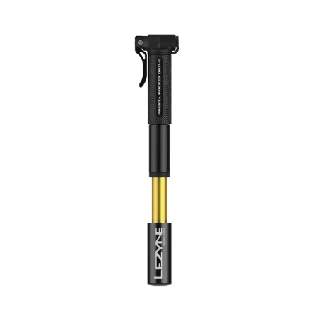 Pompka LEZYNE PUMP PRESTA POCKET DRIVE BLACK / GOLD