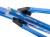 Rama Rocbird Junior, bez dampera, pod damper 185x55mm, koła 26"/24", Prism Blue/Light Blue połysk, Small