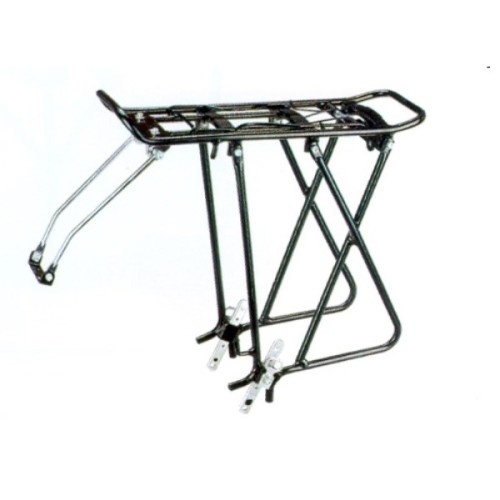 Przejdź do produktu Bagażnik KAIWEI 24-28'' regulowany alu IB srebrny
