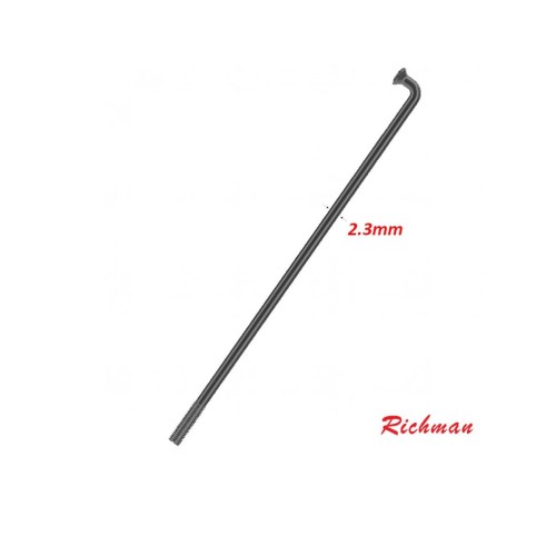 Przejdź do produktu RICHMAN szprycha S13 nierdz. czarna 258 mm op.36s
