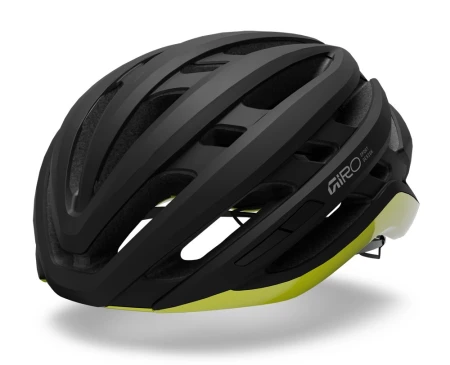 Kask szosowy GIRO AGILIS MIPS matte black/gloss hi viz yellow roz. L (59-63 cm).