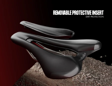 Siodło SELLE ITALIA SLR GRAVEL ELITE L3, Pręty High Strength Steel, Waga 208g (NEW)