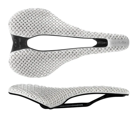 Siodło SELLE ITALIA SLR BOOST 3D WHITE KIT CARBONIO SUPERFLOW L (id match L3), Pręty Carbon, Waga 171g, White Limited Edition (NEW)