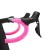 Owijka Supacaz Super Sticky Kush Gravel - Neon Pink + Neon Pink Star Plugz