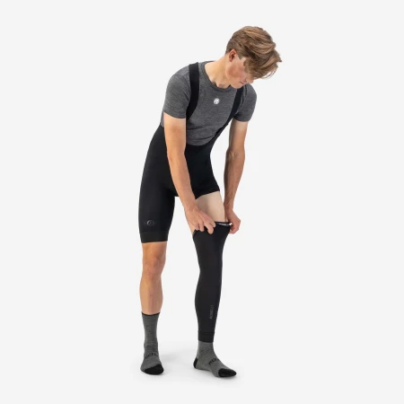 Rogelli nogawki AQUABLOC czarne XL/2XL