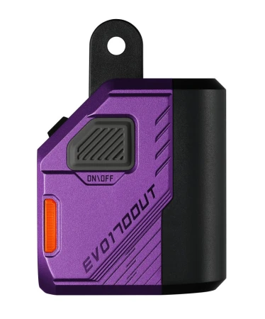 Lampka przednia MAGICSHINE EVO 1700UT PURPLE ANT+ FTR, 1700 lumenów, Kompatybilna z Shimano Di2, Zestaw Lampka + Pilot (NEW)
