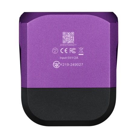 Lampka przednia MAGICSHINE EVO 1700UT PURPLE ANT+ FTR, 1700 lumenów, Kompatybilna z Shimano Di2, Zestaw Lampka + Pilot (NEW) - rove.pl