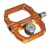 Pedały MAGPED SPORT2 ORANGE 150NM (Gravel, Trekking, MTB), Magnetyczne z blokami, Siła magnesu 150Nm dla rowerzystów 65-90kg, Pomarańczowe, Waga 440g (NEW)