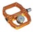 Pedały MAGPED SPORT2 ORANGE 200NM (Gravel, Trekking, MTB), Magnetyczne z blokami, Siła magnesu 200Nm dla rowerzystów >75kg, Pomarańczowe, Waga 458g (NEW)