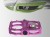 Pedały MAGPED SPORT2 PINK 200NM (Gravel, Trekking, MTB), Magnetyczne z blokami, Siła magnesu 200Nm dla rowerzystów >75kg, Różowe, Waga 458g (NEW)