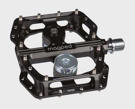 Pedały MAGPED ENDURO2 150NM (Enduro, Downhill, MTB), Magnetyczne z blokami, Siła magnesu 150Nm dla rowerzystów <80kg, Czarne, Waga 447g (NEW) - rove.pl