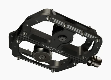 Pedały MAGPED ENDURO2 150NM (Enduro, Downhill, MTB), Magnetyczne z blokami, Siła magnesu 150Nm dla rowerzystów <80kg, Czarne, Waga 447g (NEW) - rove.pl