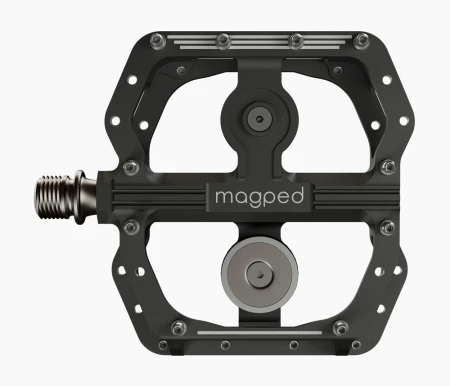Pedały MAGPED ENDURO2 150NM (Enduro, Downhill, MTB), Magnetyczne z blokami, Siła magnesu 150Nm dla rowerzystów <80kg, Czarne, Waga 447g (NEW) - rove.pl