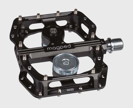 Pedały MAGPED ENDURO2 200NM (Enduro, Downhill, MTB), Magnetyczne z blokami, Siła magnesu 200Nm dla rowerzystów >75kg, Czarne, Waga 477g (NEW) - rove.pl