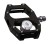 Pedały MAGPED ULTRA2 200NM (Gravel, Trekking, MTB), Magnetyczne z blokami, Siła magnesu 200Nm dla rowerzystów >75kg, Czarne, Waga 328g (NEW) - rove.pl