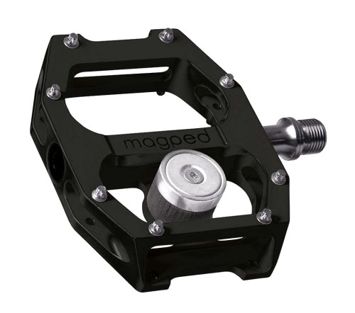 Przejdź do produktu Pedały MAGPED ULTRA2 150NM (Gravel, Trekking, MTB), Magnetyczne z blokami, Siła magnesu 150Nm dla rowerzystów <80kg, Black, Waga 320g (NEW)