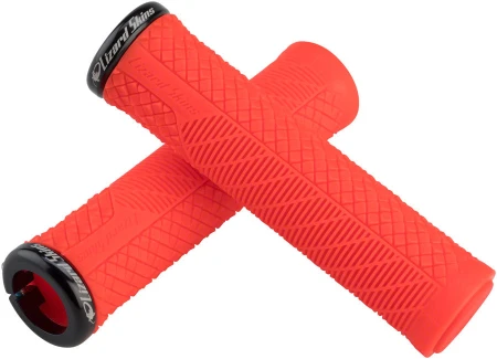 Chwyty Lizard Skins Charger Evo Lock-On 136 mm fire red
