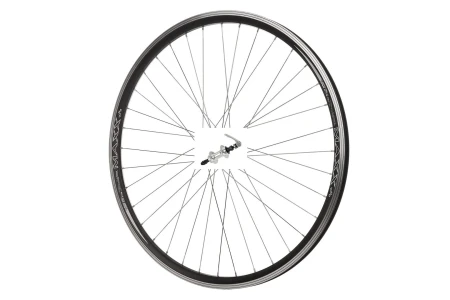 Koło 28'' tył woln. stożek QR O-czarna/P-srebrna - rove.pl