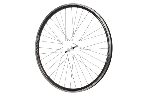 Przejdź do produktu Koło 28'' tył woln. stożek QR O-czarna/P-srebrna