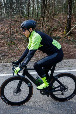 Rogelli bluza ESSENTIAL HI VIS II czarno żółta L - rove.pl