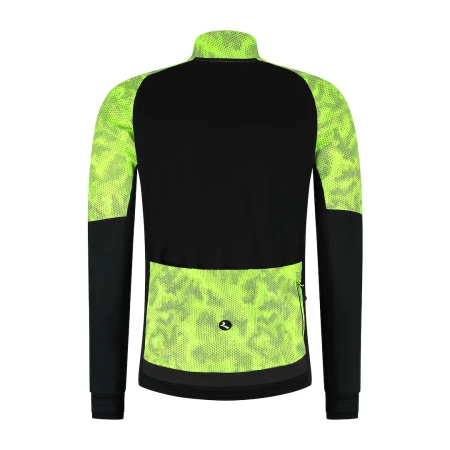 Rogelli bluza ESSENTIAL HI VIS II czarno żółta XL - rove.pl