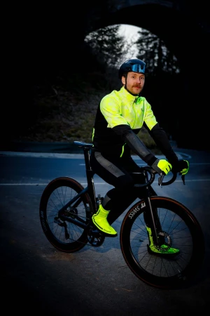 Rogelli bluza ESSENTIAL HI VIS II czarno żółta XXL - rove.pl