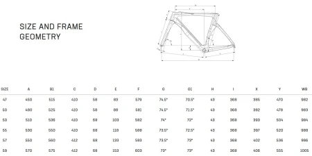 Rama Bianchi OLTRE PRO DISC CARB XTB06I ZF