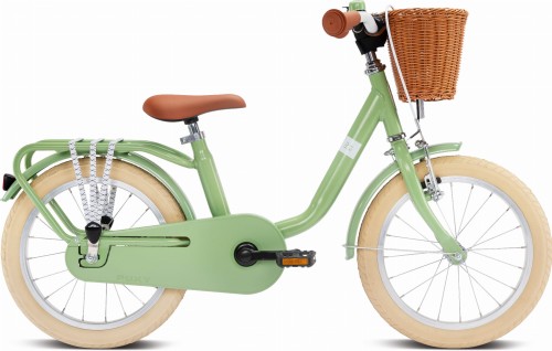 Przejdź do produktu Rowerek dziecięcy Puky Steel Classic 16 Retro Zielony