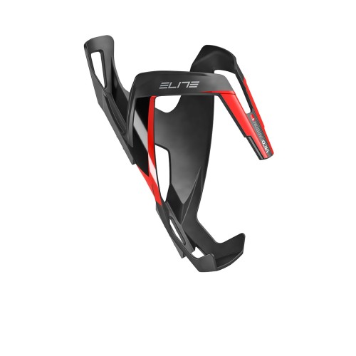 Przejdź do produktu Koszyk na bidon Elite Vico Carbon Mat/Czerwony