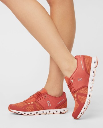 Buty sportowe damskie On Running Cloud Chilli Rust