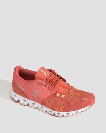 Buty sportowe damskie On Running Cloud Chilli Rust