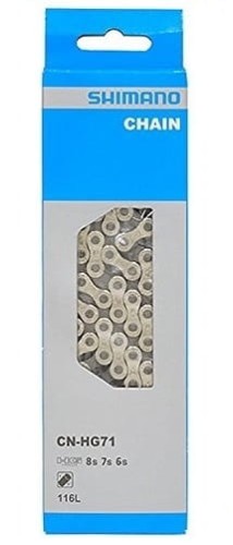 Przejdź do produktu Łańcuch rowerowy  Shimano CN-HG71 6S-7S-8S 116 ogniw