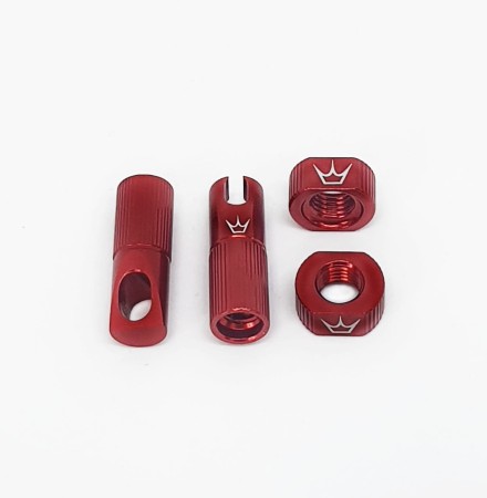 Kapturek wentyla Peaty's X Chris King FV (presta) Red