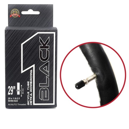 Dętka Black1 29x1.9-2.5 32/45-622 AV40mm