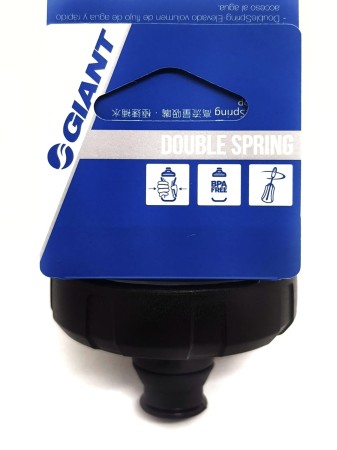 Bidon Liv Doublespring przezroczysty blue/black 0,75L