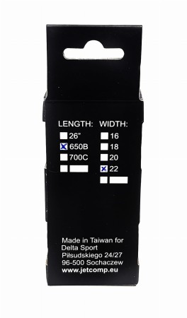 Komplet opasek Black1 na obręcz 27.5 22x584AV