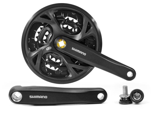 Przejdź do produktu Mechanizm korbowy Shimano FC-M371 44/32/22 175 mm