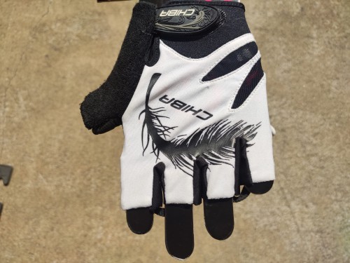 Przejdź do produktu Rękawiczki Chiba Lady Feather białe rozm. L