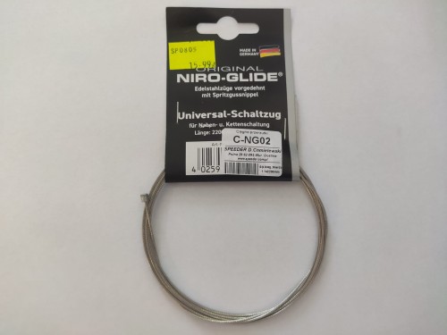 Przejdź do produktu Linka przerzutki C-NG02 nierdzewna 1.1x2200mm