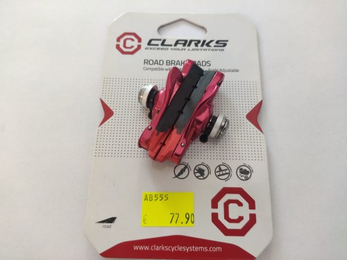Przejdź do produktu Klocki hamulcowe Clark's CP471 szosa mokre/suche  