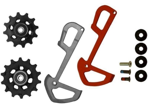 Przejdź do produktu Przerzutka tylna Sram X01 Eagle 12-rzędowa X-Sync Pulleys and InnerCage Red