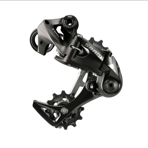 Przejdź do produktu Przerzutka Tylna Sram X01DH 7-Speed Short Cage Black A3 