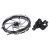 Hamulec mechaniczny MX COMP czarny, tarcza 160mm