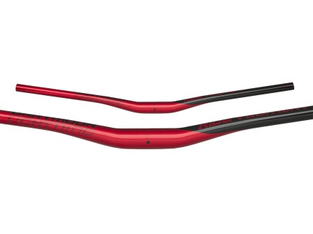 Kierownica Lightning Low, alu 7050, 800mm, śred. 35mm, wznios 1", red devil