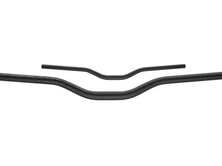 Kierownica Swing Low v.2, alu 7075, 750mm, śred. 25,4mm, wznios 2", czarna matowa anodowana