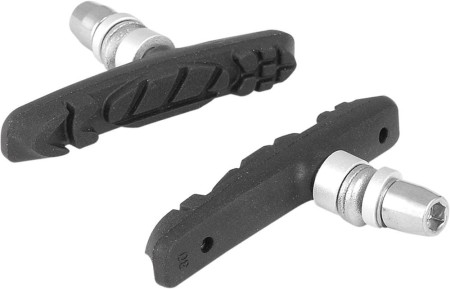 Klocki ham. V-Brake 3-Function grafit.-niebiesko-czarne