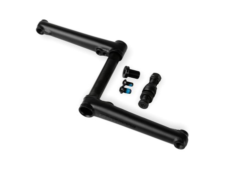 Korby Thorn MTB 170mm, dł.osi 160mm, czarny mat