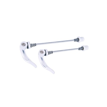 Zacisk piasty X-Country tył M5x145mm, biały lakierowany